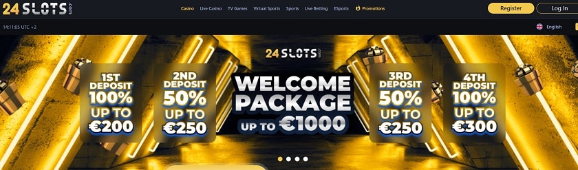 24Slots - Bästa casino utan licens för slots